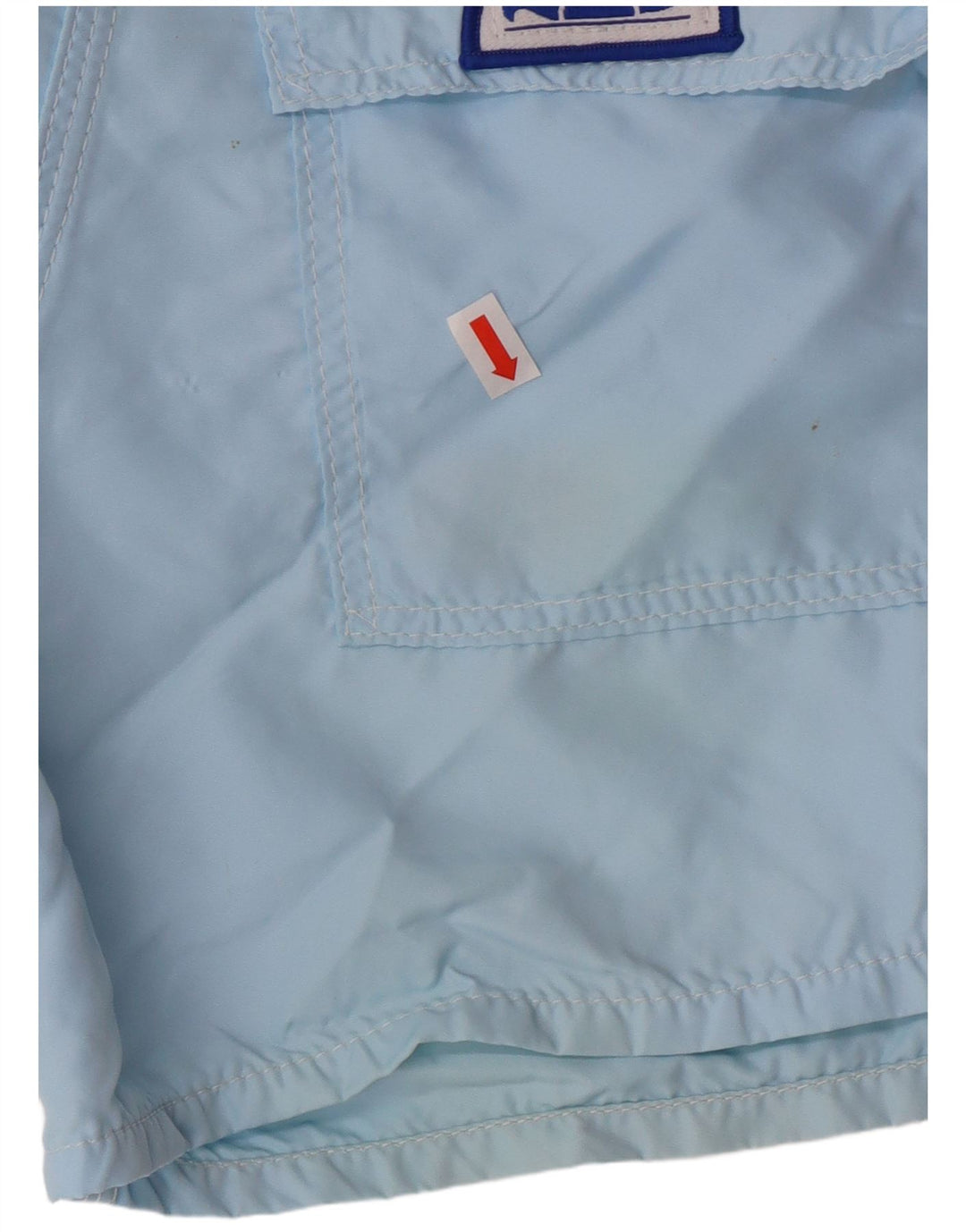 Sundek Herren Badeshorts W31 Mittelblau gestreifter Nylonstrand