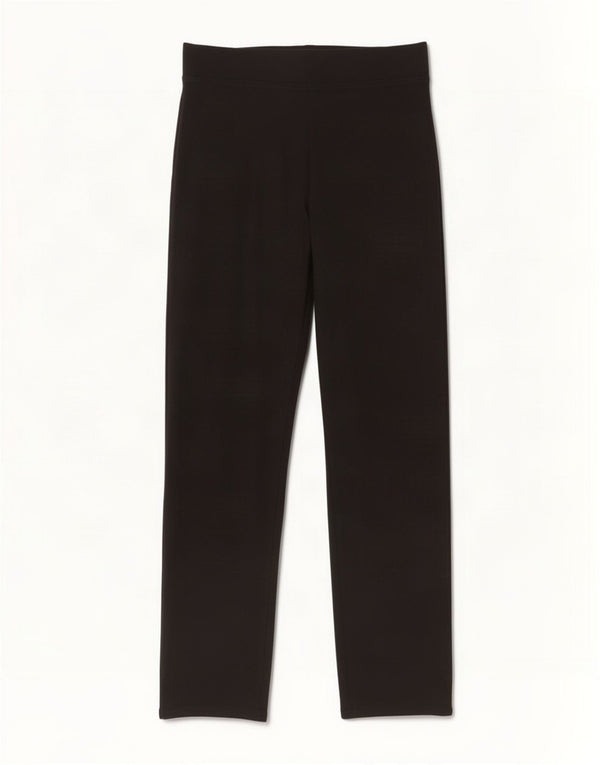 Marks & Spencer Damen Gerade Freizeithose UK 10 Small W28 L29 Schwarz