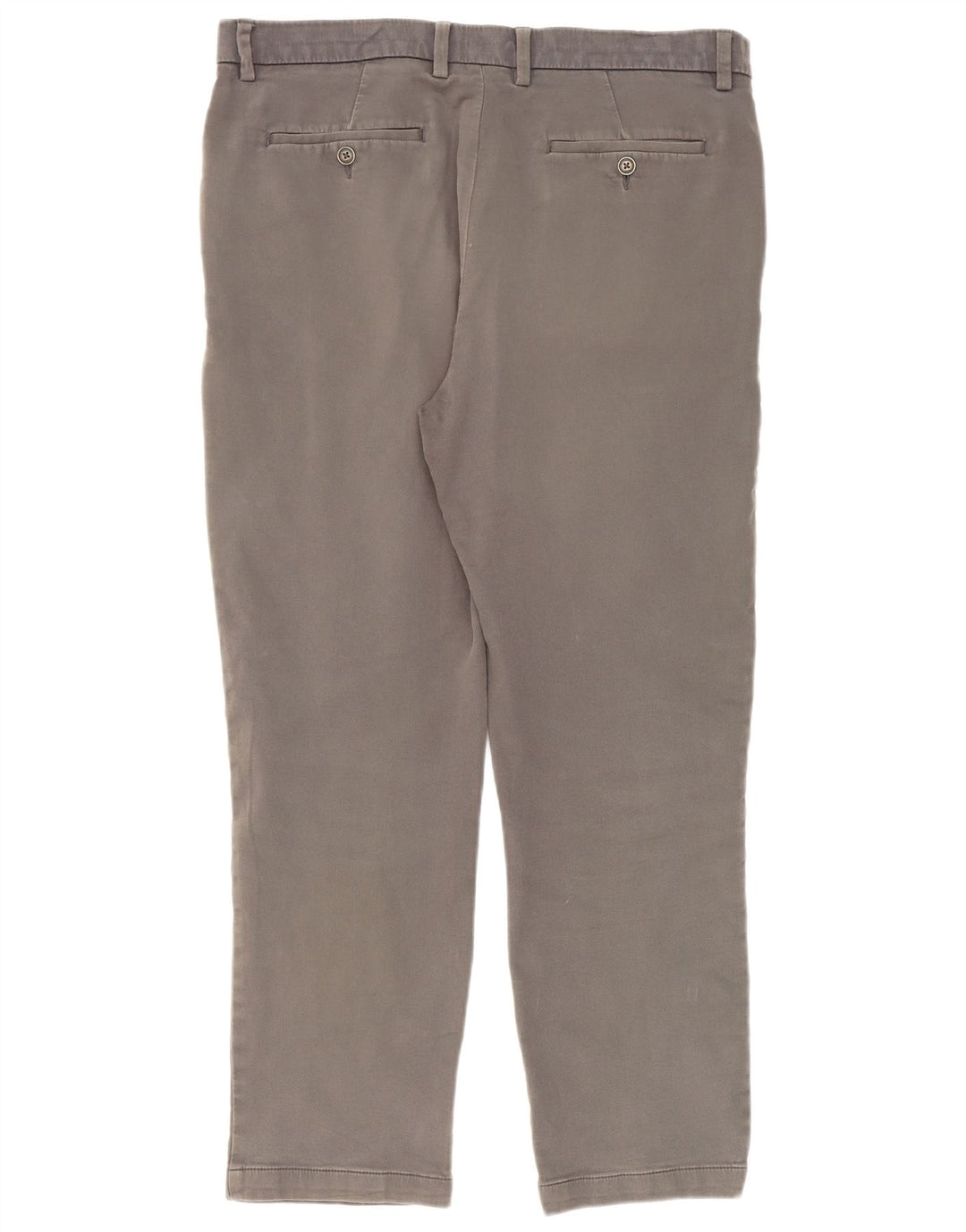 Marks & Spencer Slim Chino-Hose für Herren, W36, L31, graue Baumwolle