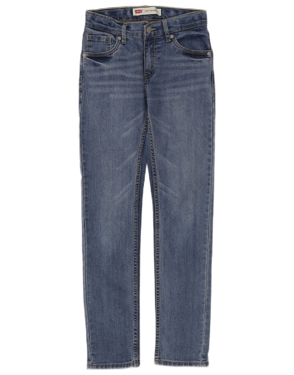 Levi's Jungen 510 Skinny Jeans 11–12 Jahre W26 L28 Blaue Baumwolle