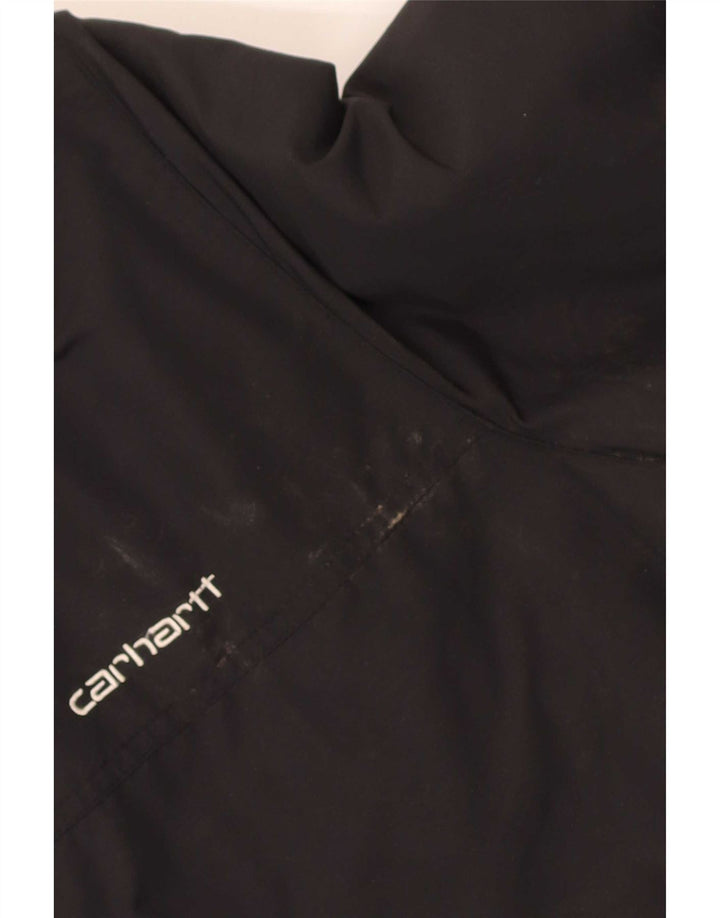 Carhartt Herren Bomberjacke UK 34 XS Schwarzes Nylon