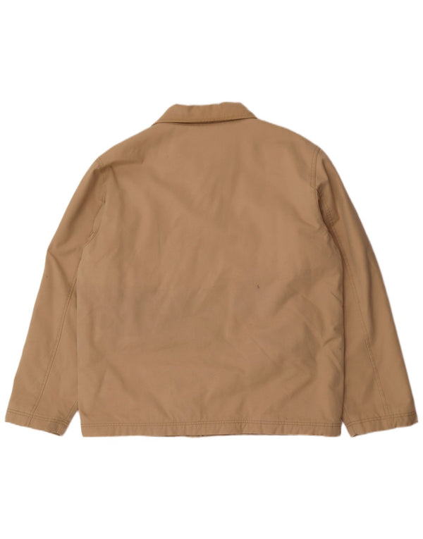 Tom Tailor Herren Utility Jacke UK 42 XL Beige Baumwolle