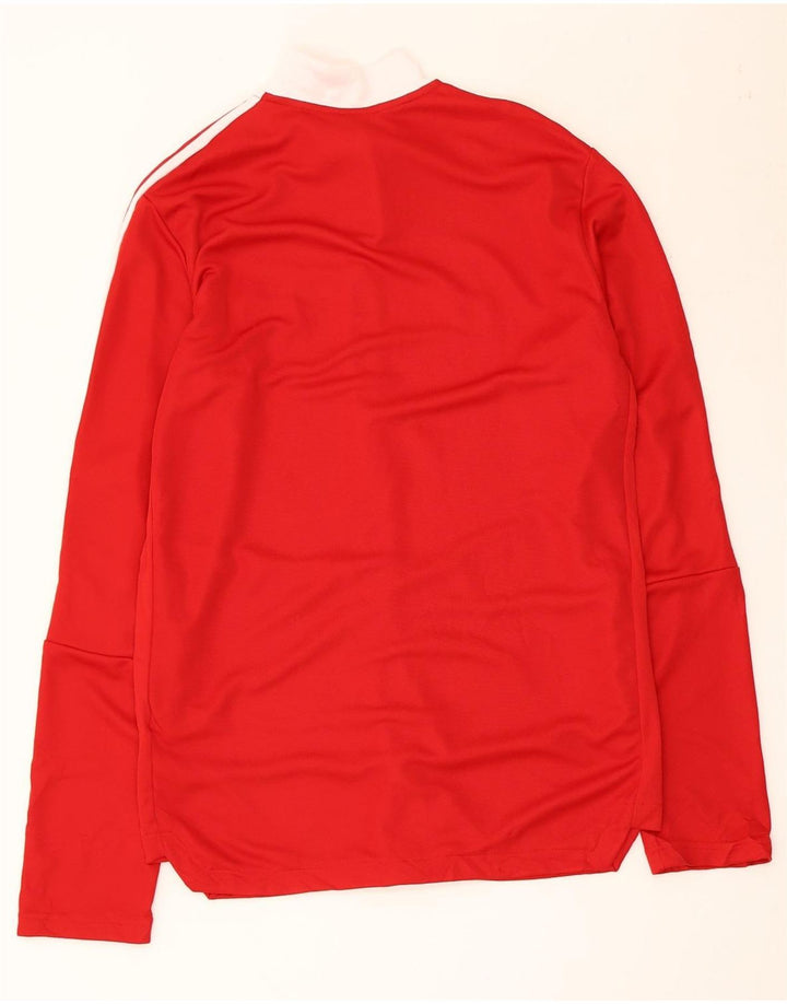 Adidas Herren Aeroready Trainingsanzug Top Jacke Mittelrotes Polyester