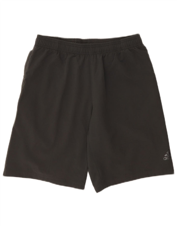 Adidas Herren Climalite Sport Shorts Mittelgraues Polyester
