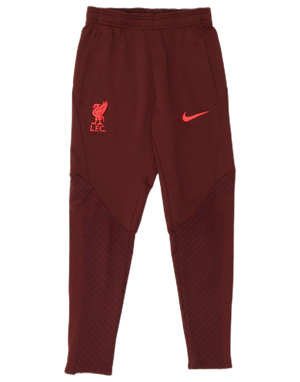Nike Liverpool Slim Fit-Trainingshose für Jungen, 8–9 Jahre, Größe S, Burgunderrot
