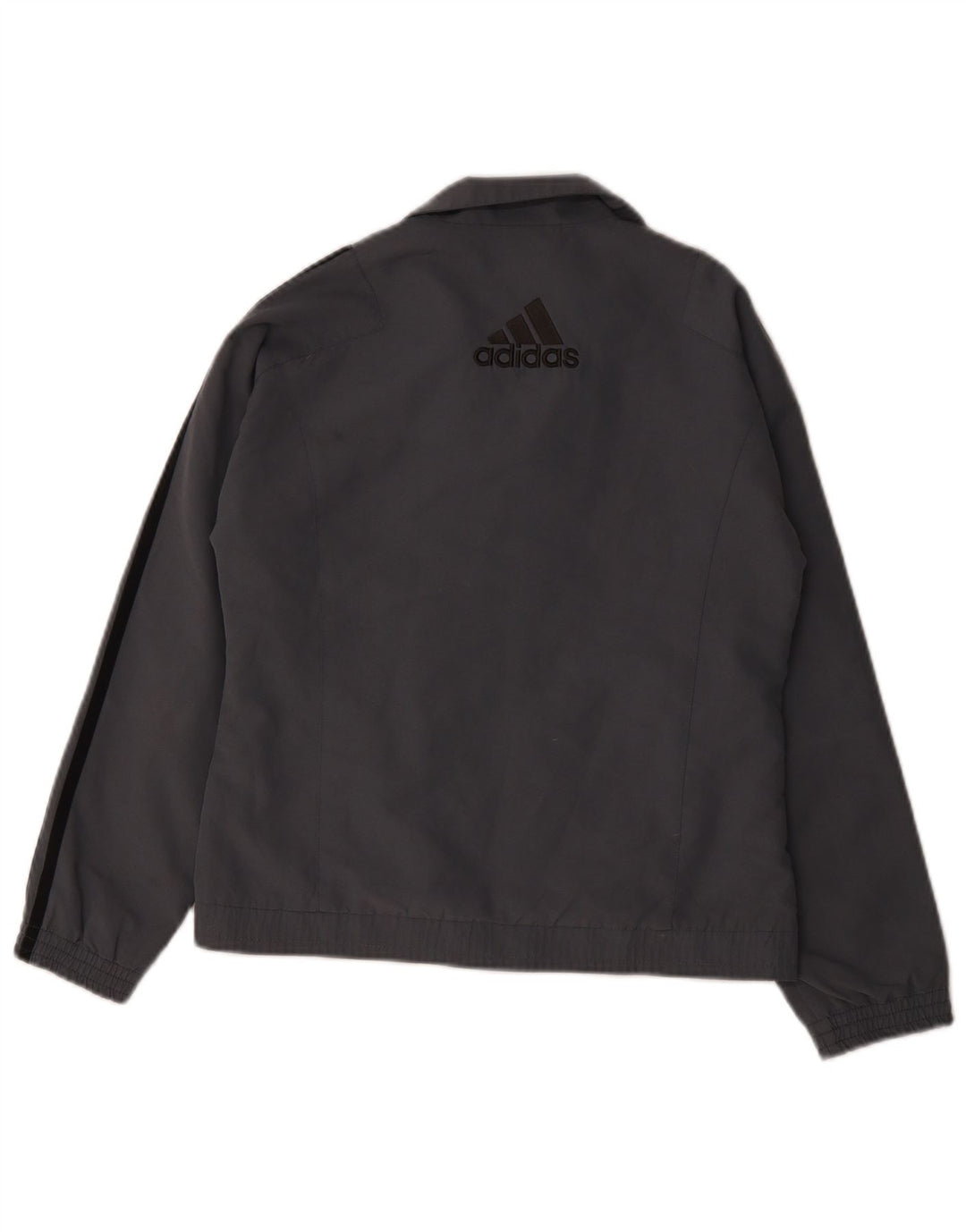 Adidas Jungen Trainingsanzug Top Jacke 11-12 Jahre Grau Polyester