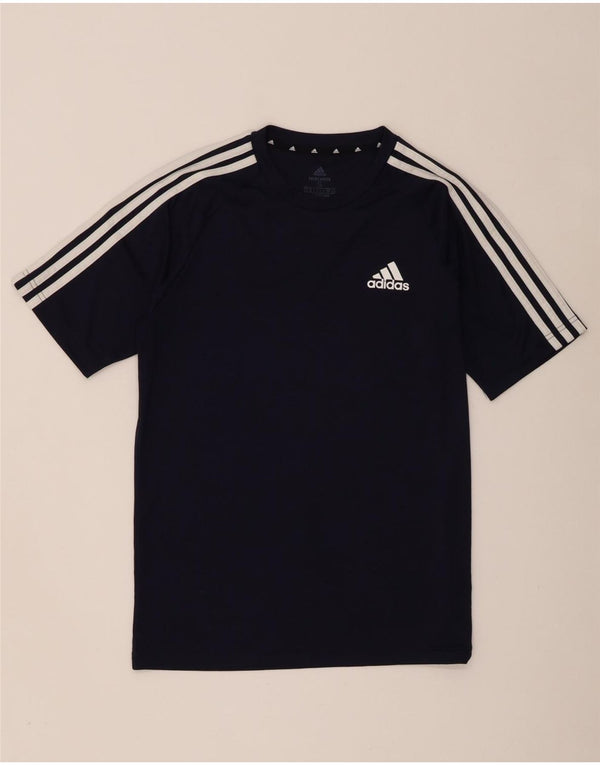 Adidas Herren Aeroready T-Shirt Top Small Marineblau Polyester