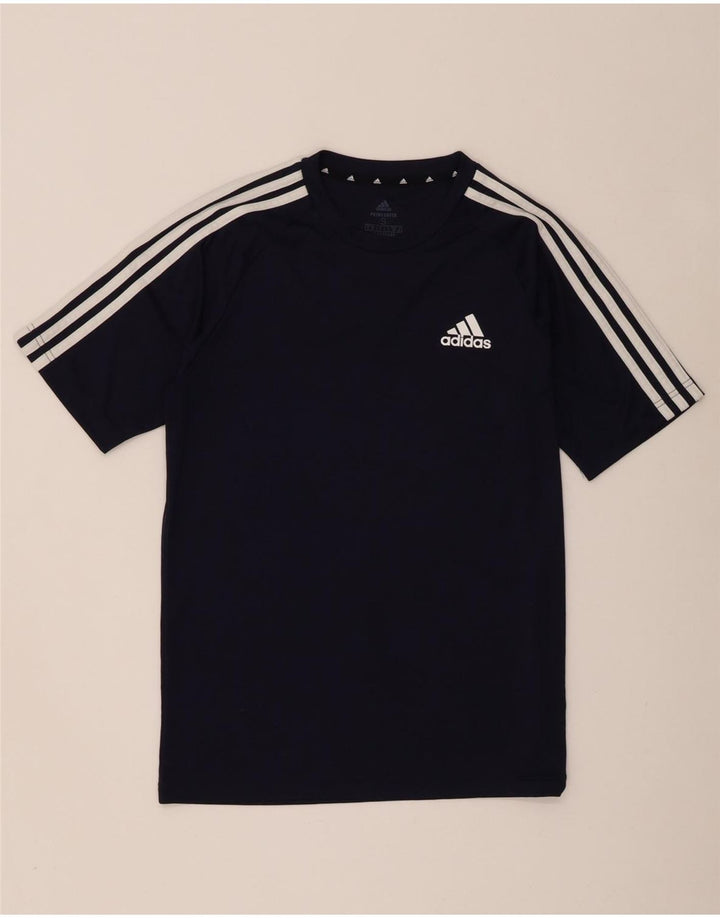 Adidas Herren Aeroready T-Shirt Top Small Marineblau Polyester