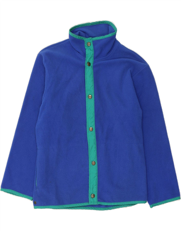 FILA Mens Fleece Jacket IT 46 Small Blue Polyester Vintage Fila and Second-Hand Fila from Messina Hembry 