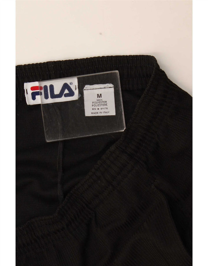 Fila Herren Sportshorts Medium Schwarz Polyester