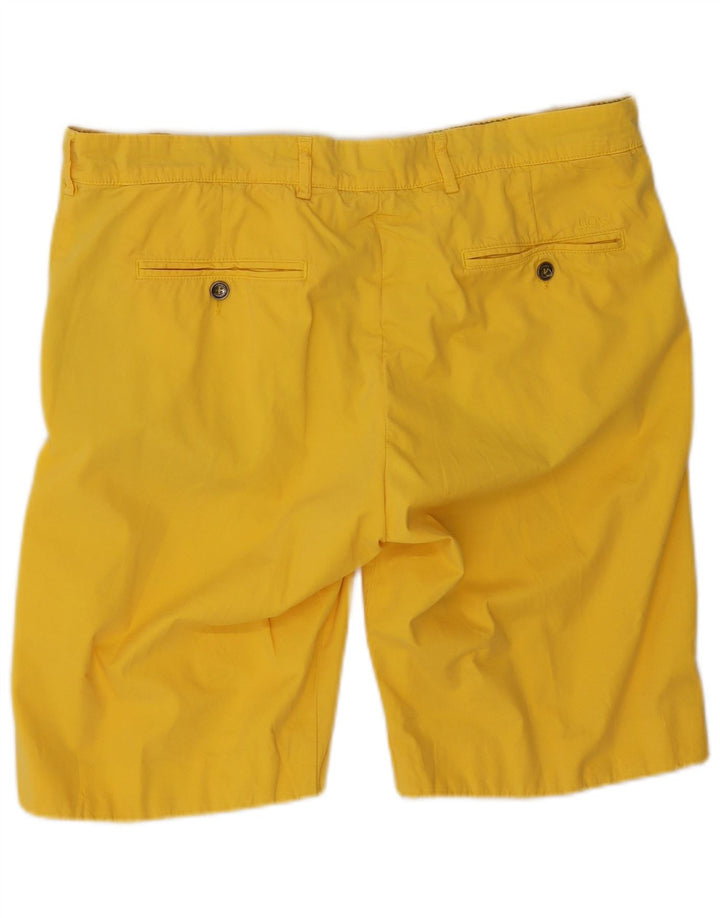 40Weft Herren-Chinoshorts W36, große gelbe Baumwolle