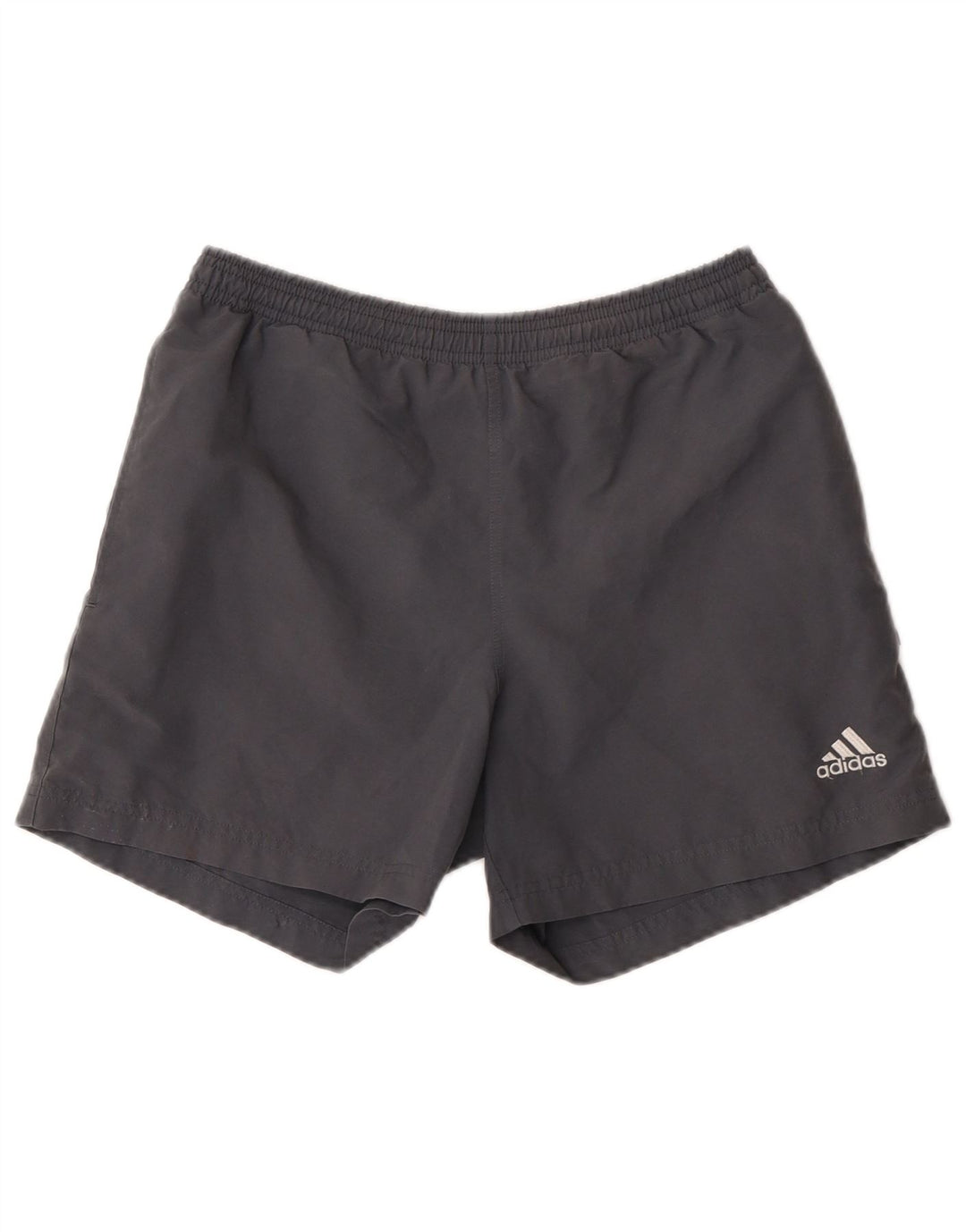 Adidas Sportshorts für Jungen, 13–14 Jahre, graues Polyester