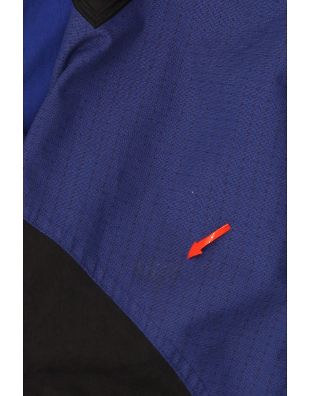 Helly Hansen Mens Graphic Rain Jacket UK 40 Large Blue Colourblock Nylon