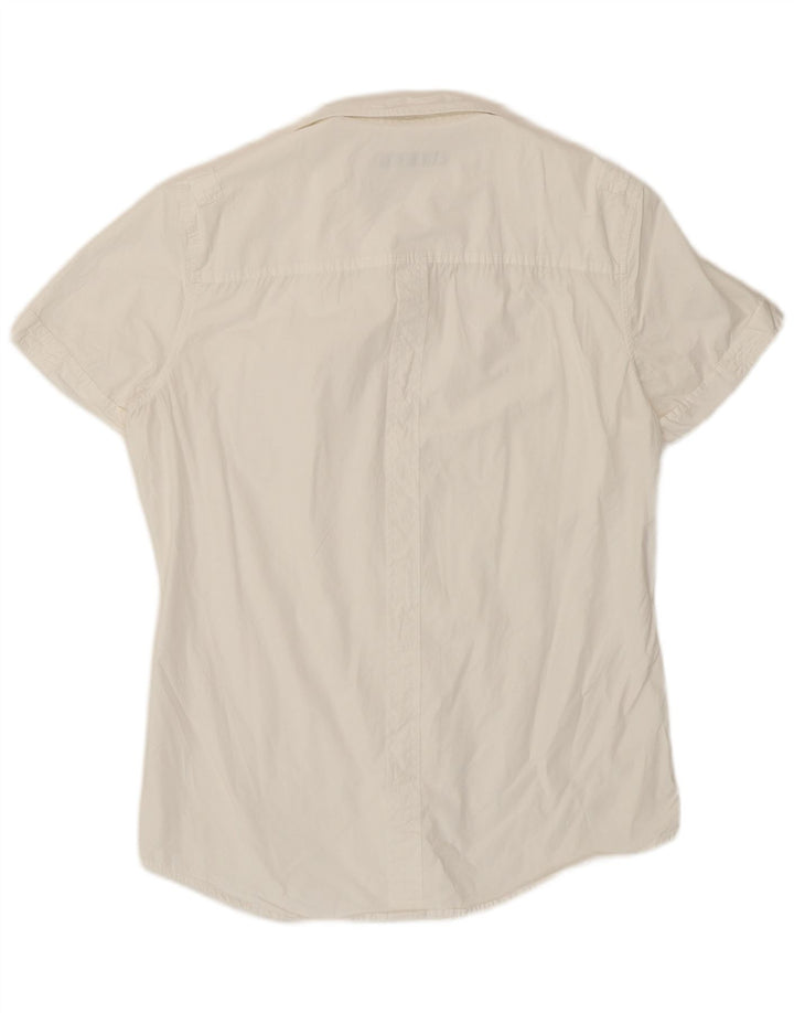 Calvin Klein Jeans Herren Kurzarmhemd Large Weiß