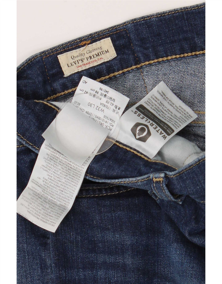 Levi's Herren 511 Slim Jeans W32 L30 Blaue Baumwolle
