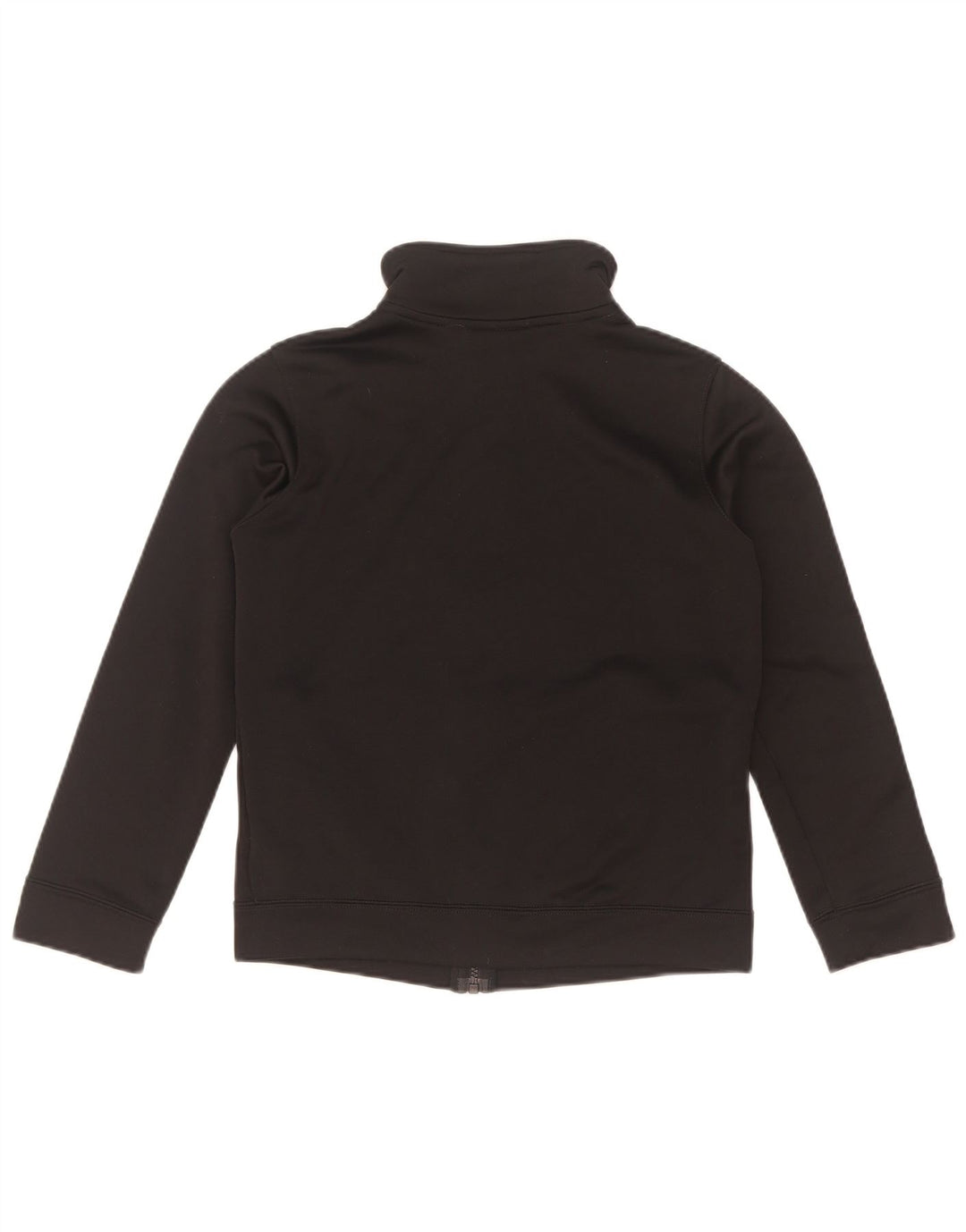 Nike Mädchen-Trainingsanzug-Top-Jacke, 10–11 Jahre, mittelgroßes schwarzes Polyester
