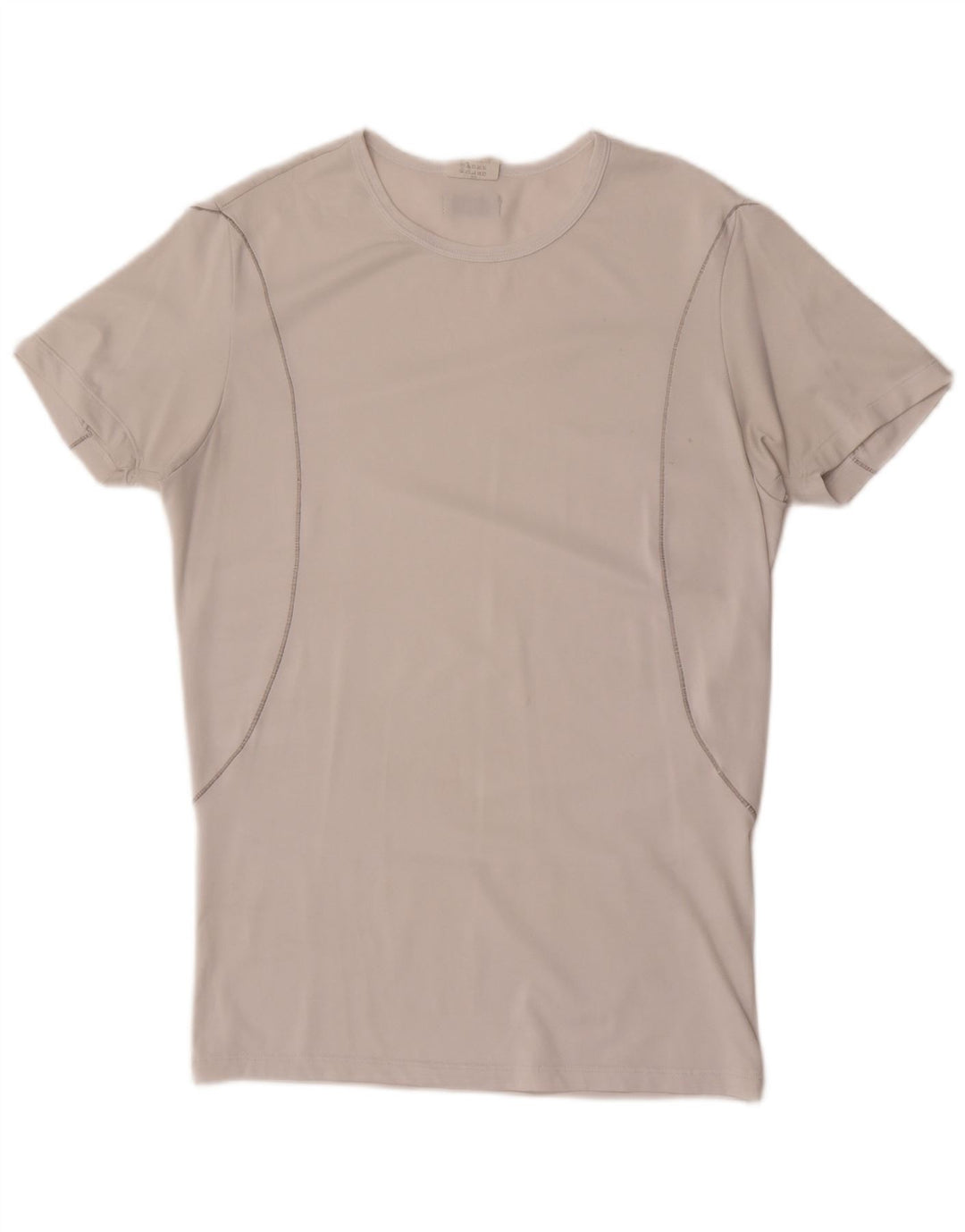 Calvin Klein Herren T-Shirt Top Large Weiß Polyester