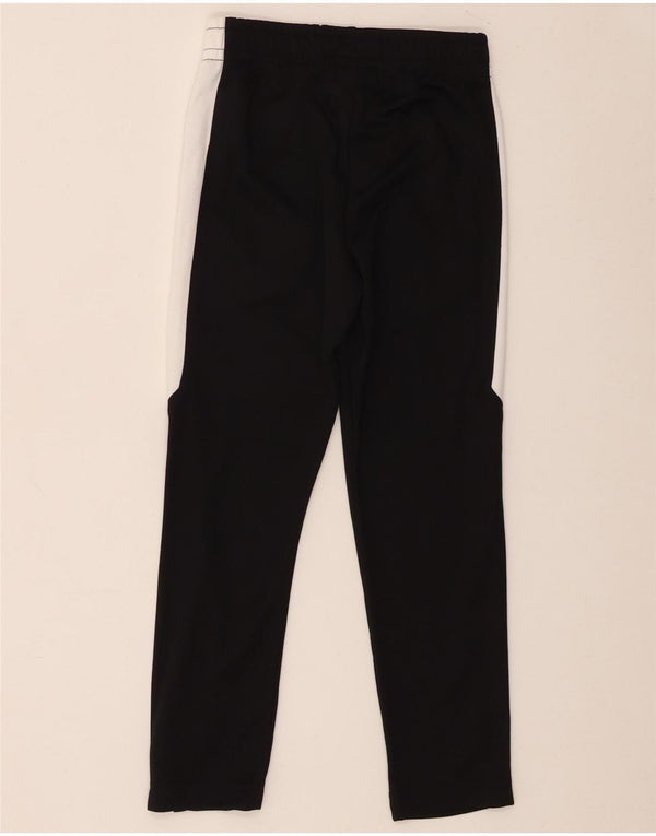 Nike Jungen-Trainingshose, 6–7 Jahre, groß, schwarzes Farbblock-Polyester