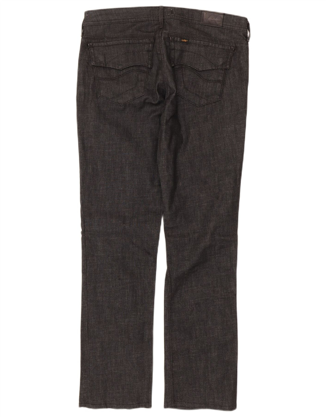 Lee Damen Coral Flap Bootcut Jeans W30 L30 Graue Baumwolle