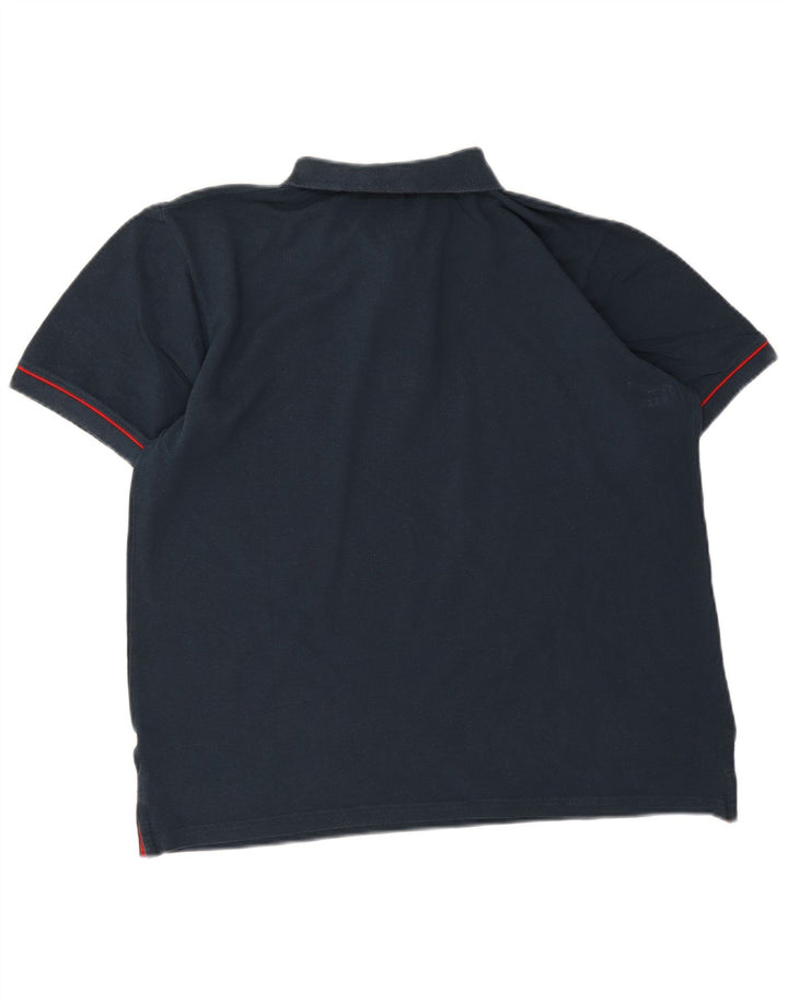 Avirex Herren-Poloshirt, groß, Marineblau