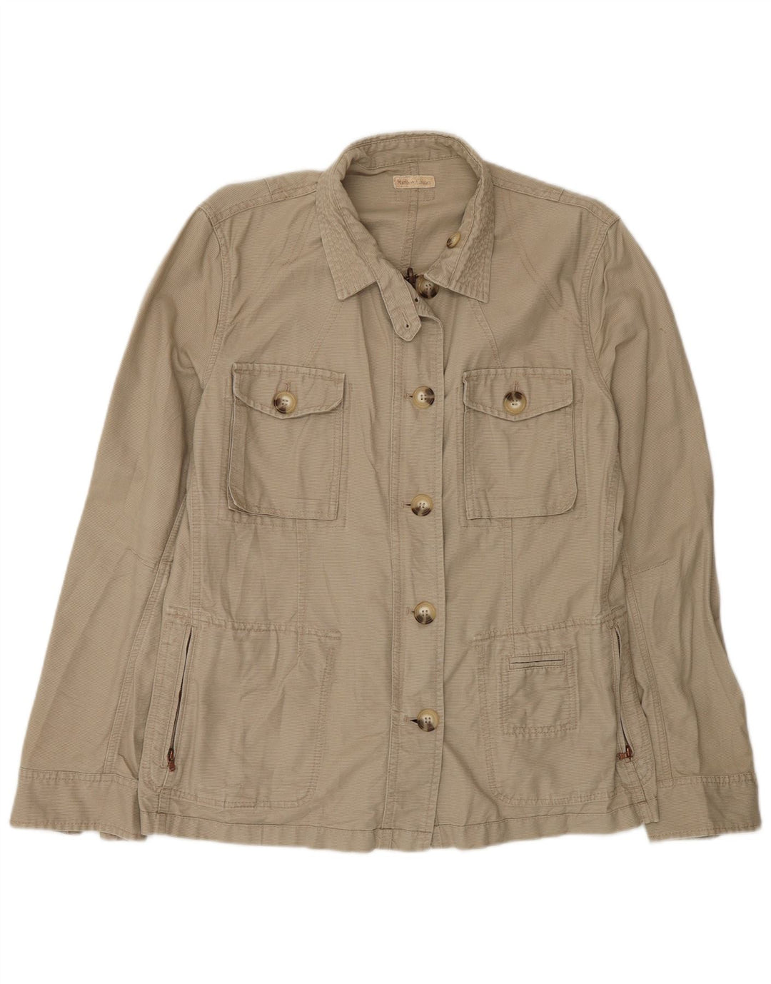 MARLBORO CLASSICS Damen Utility-Jacke UK 20 2XL Khaki