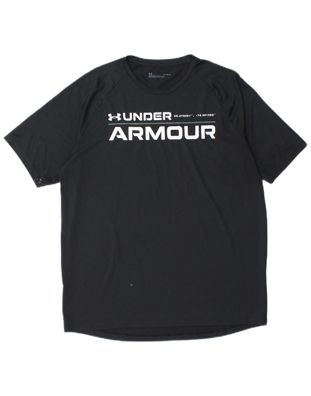 UNDER ARMOUR Herren-T-Shirt mit Grafik, Größe L, Schwarz