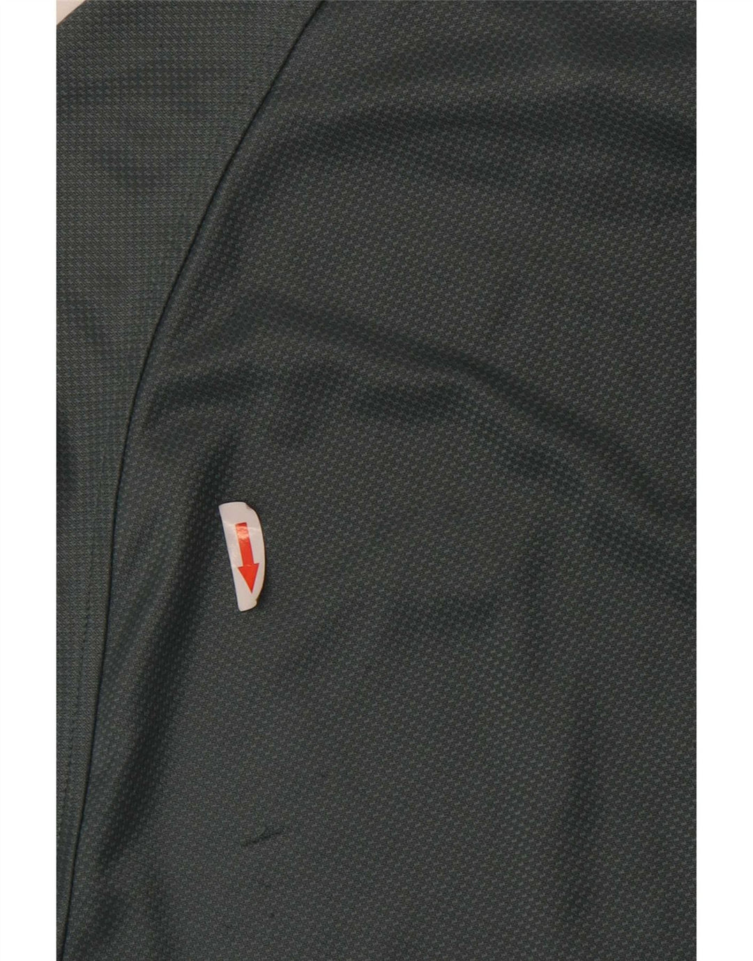 Nike Herren-T-Shirt-Oberteil aus mittelgrünem Colourblock-Polyester