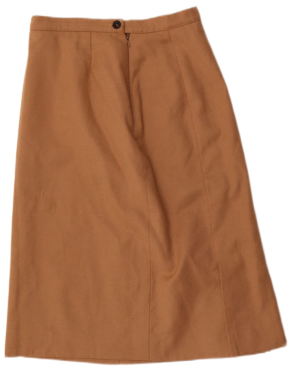 Windsmoor Damen Midirock UK 14 Medium W28 Beige Wolle