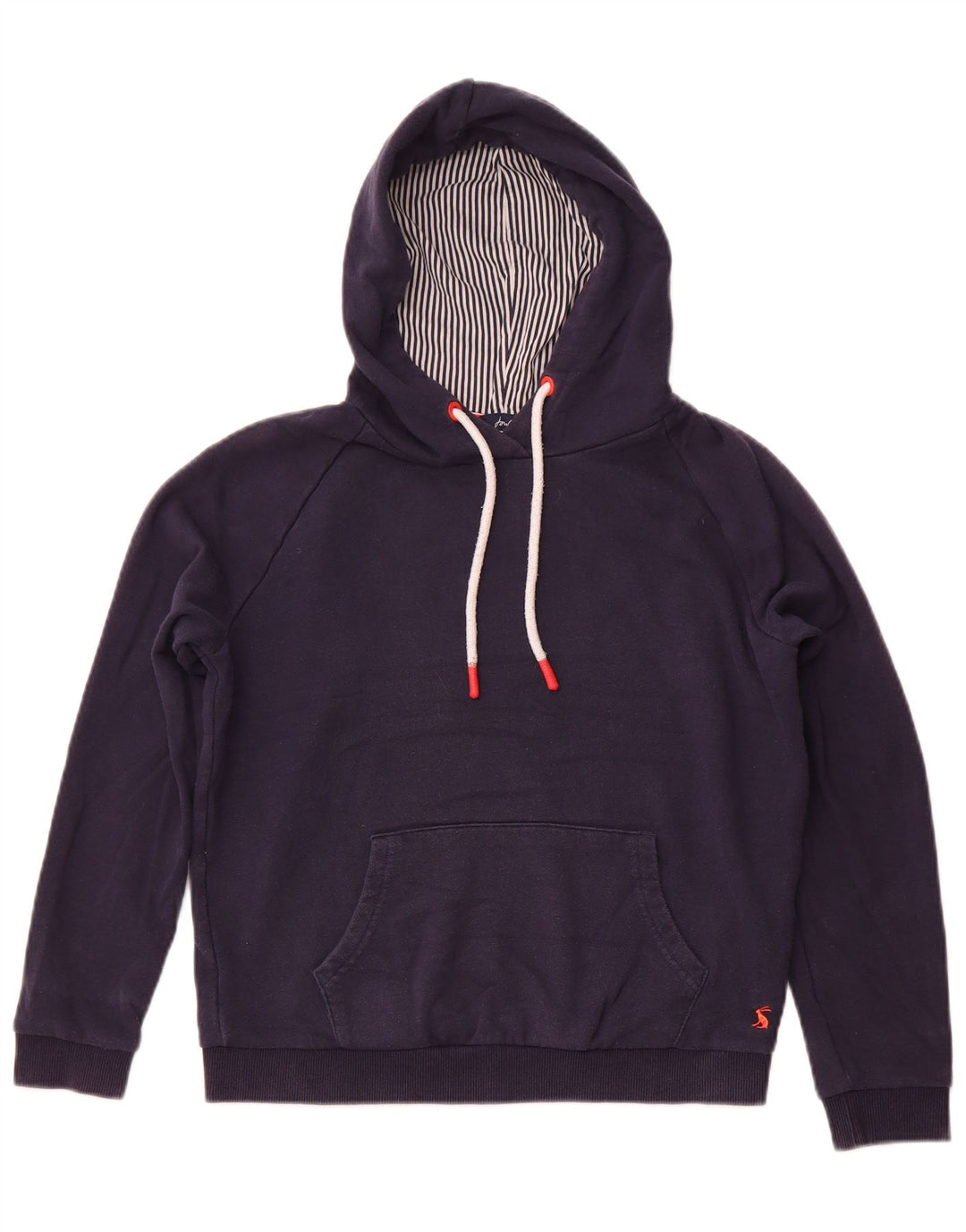 JOULES Damen-Übergröße-Kapuzenpullover, Gr. 8, Marineblau, Baumwolle