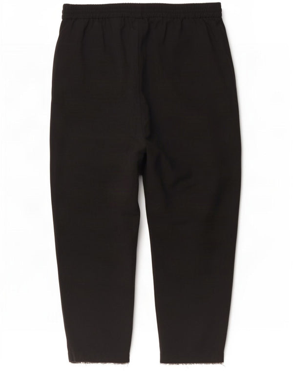 Marks & Spencer Damen Tapered Freizeithose UK 22 3XL W42 L27 Schwarz
