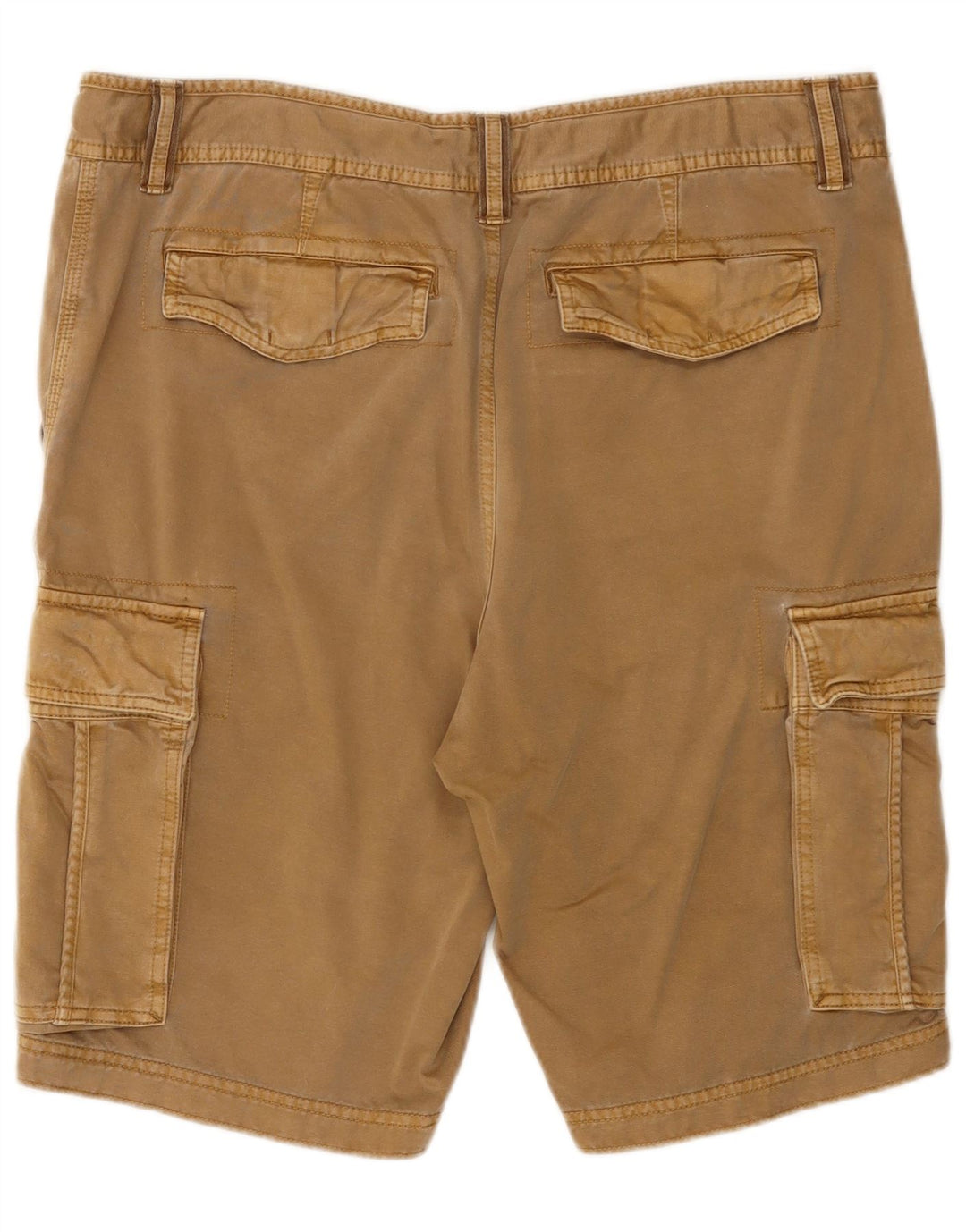 Crew Clothing Herren Cargoshorts W38 XL Braun Baumwolle
