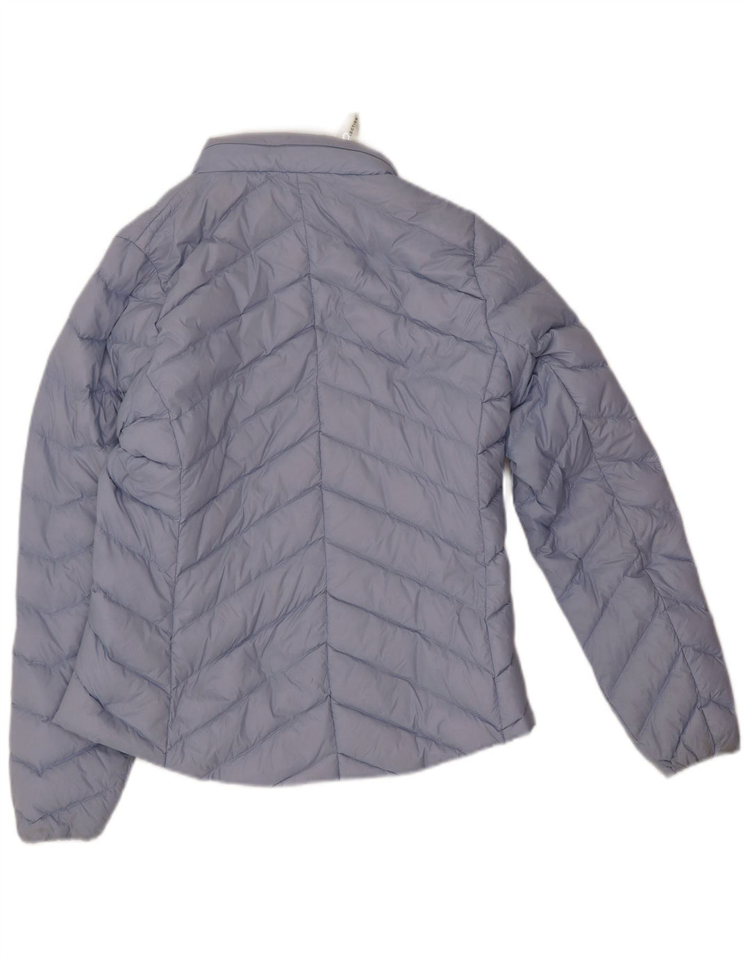 Marks & Spencer Damen Wattierte Jacke UK 12 Mittelblaues Polyamid
