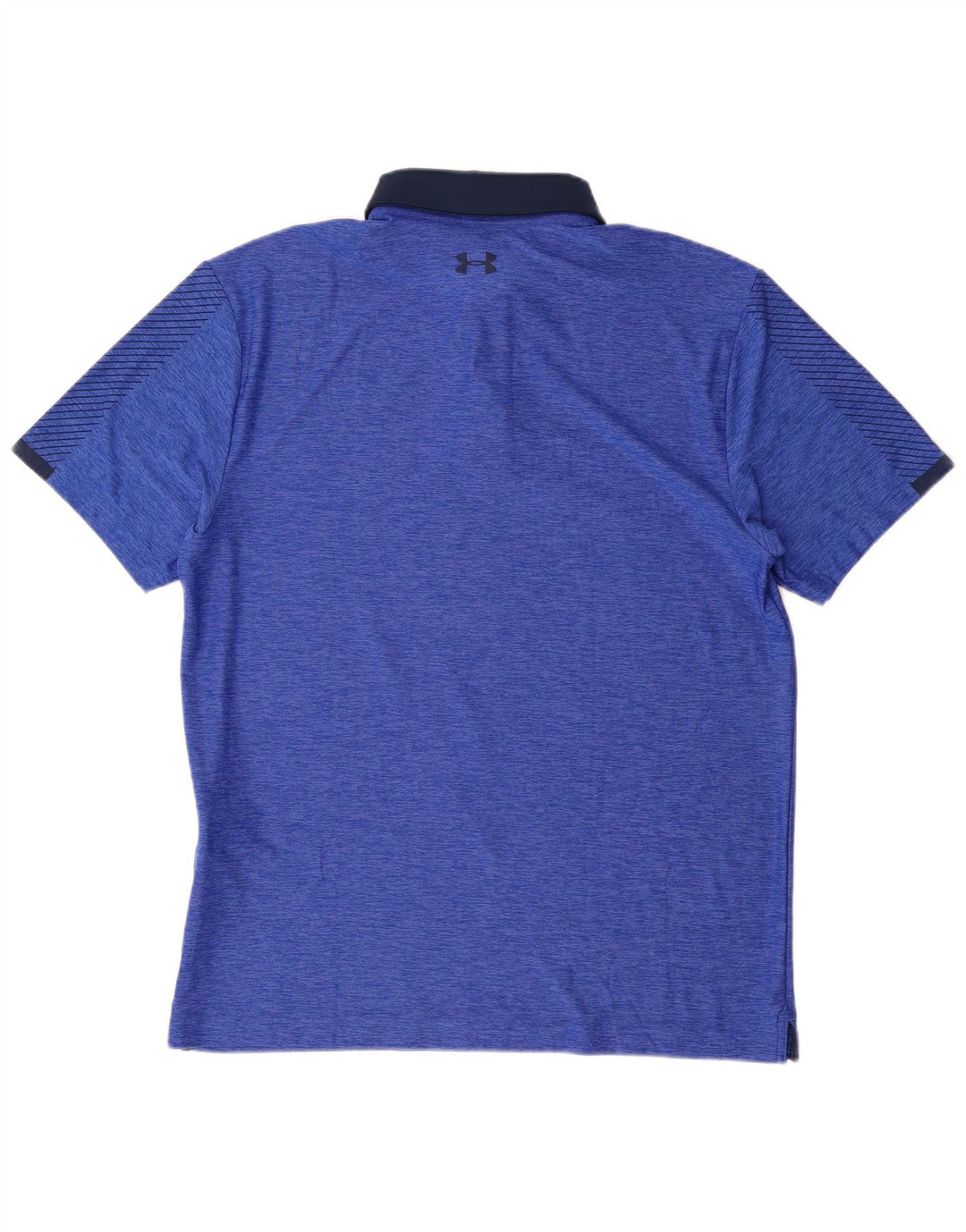 Under Armour Herren Heat Gear Poloshirt Mittelblaues Colourblock-Polyester