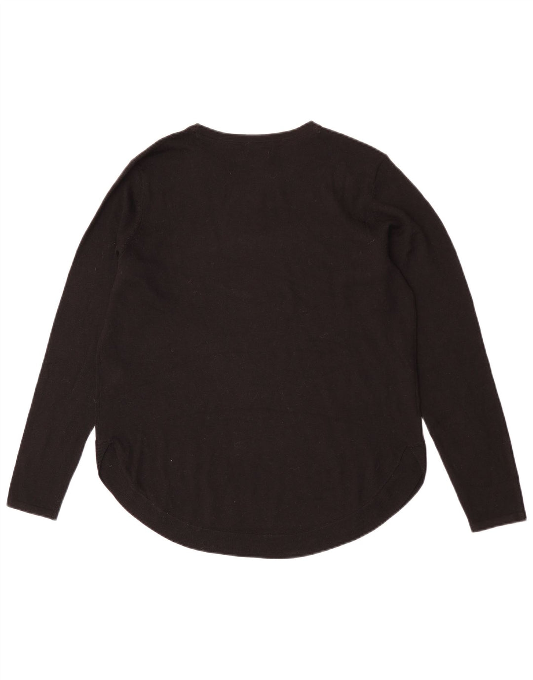 Fat Face Damen-Pullover mit U-Boot-Ausschnitt, UK 12, Mittelschwarz, Polyester