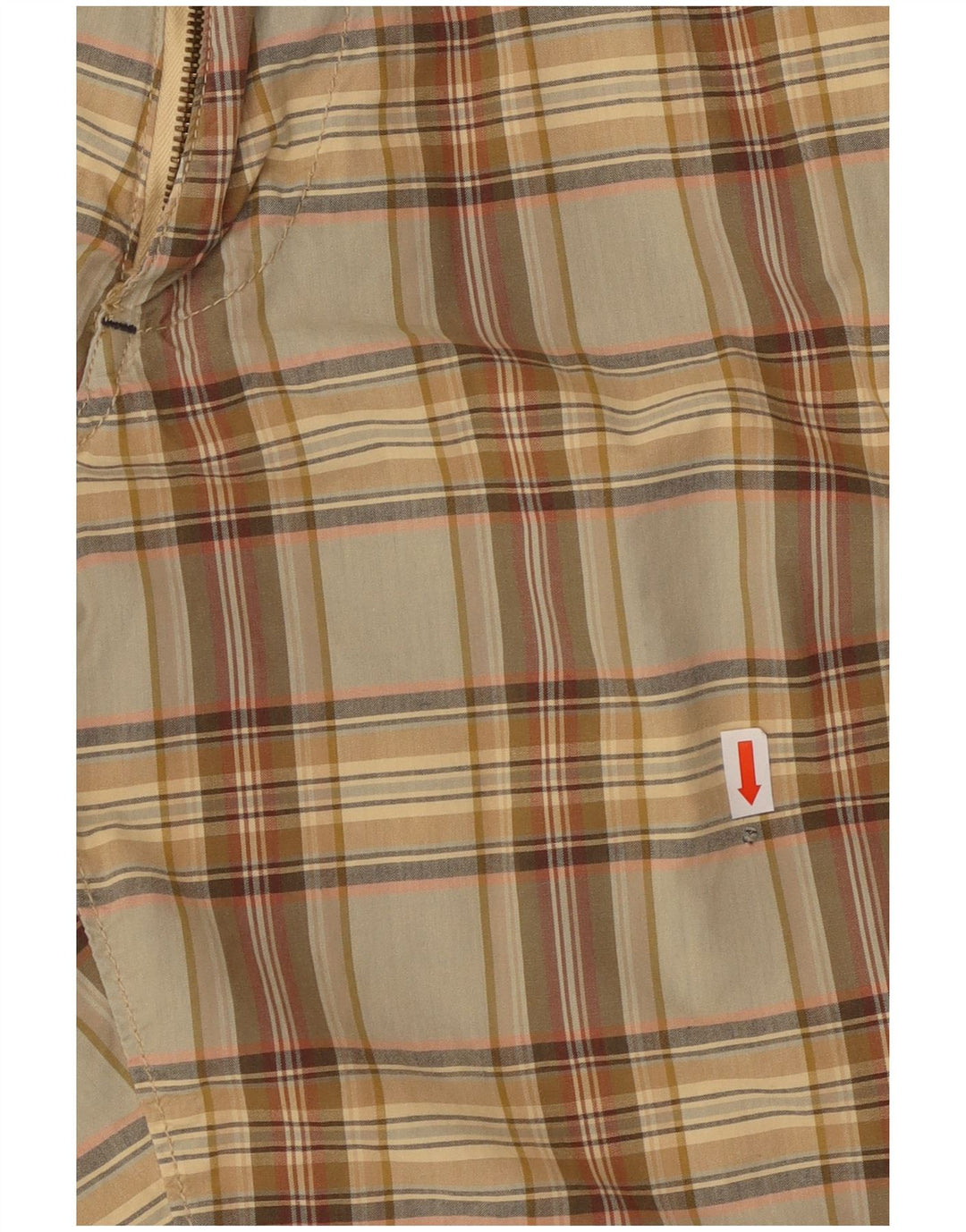 Marlboro Classics Herren-Cargoshorts W38 XL grün karierte Baumwolle