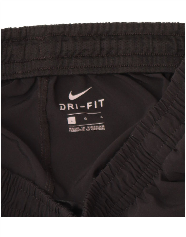 NIKE Herren Dri Fit Trainingshose Joggers Large Schwarz Polyester