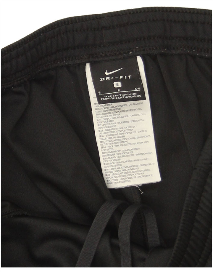 Nike Damen Dri Fit Trainingshose UK 8 Small Schwarz Polyester