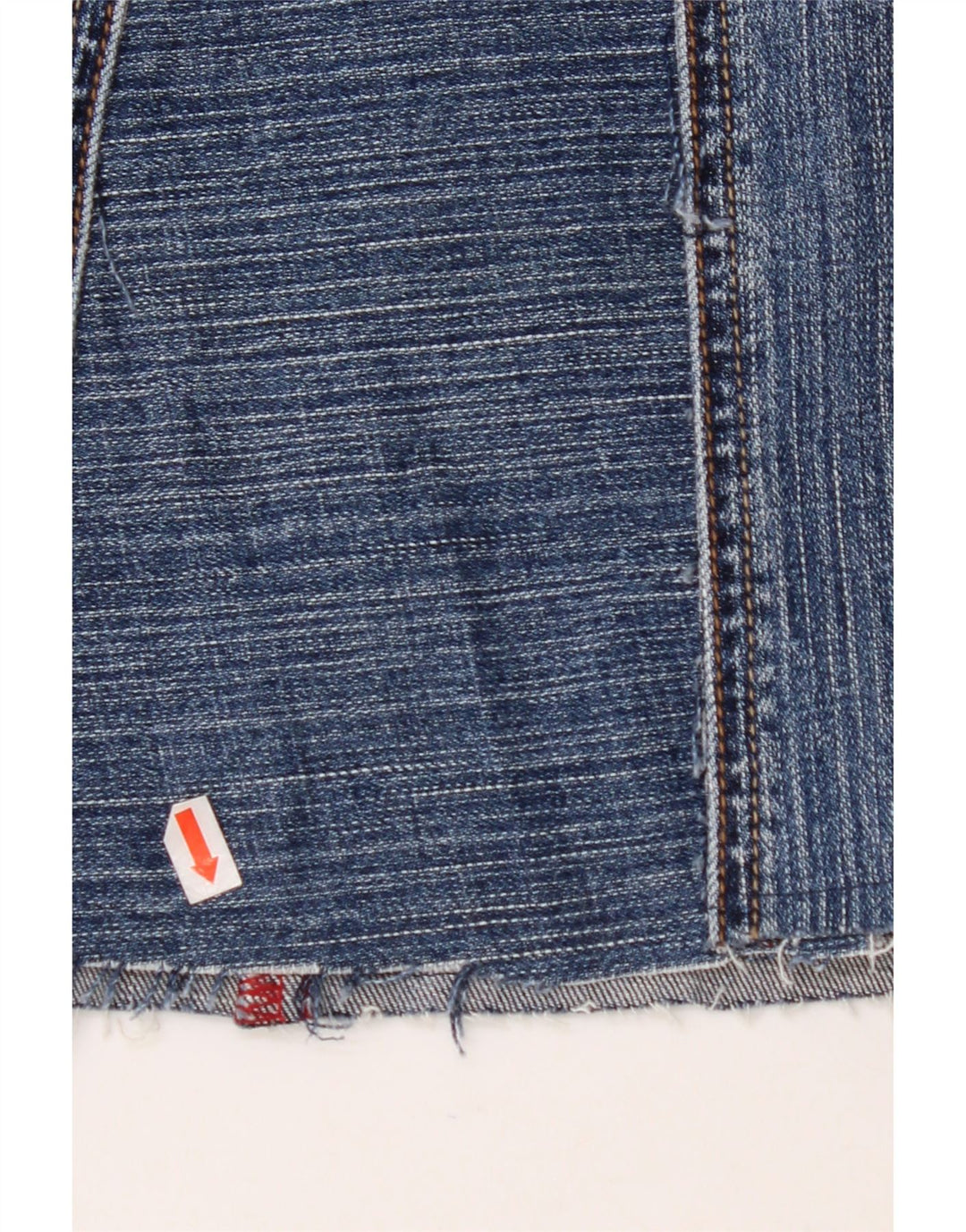 TOMMY HILFIGER Damen Jeansrock W30 Mittelblau