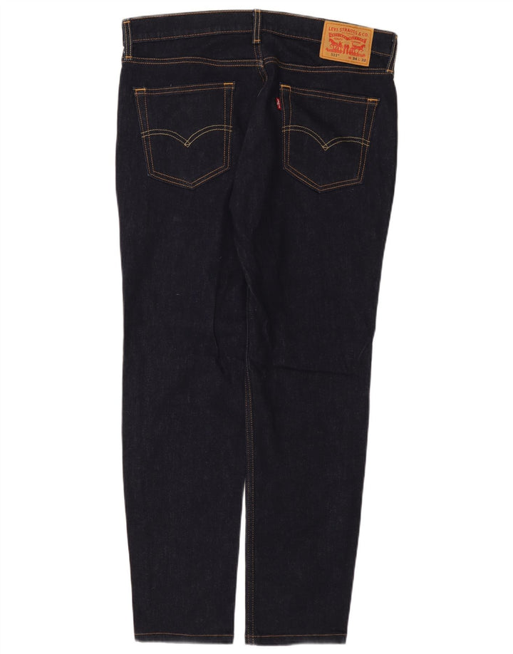 Levi's Herren 511 Slim Jeans W34 L29 Marineblau Baumwolle