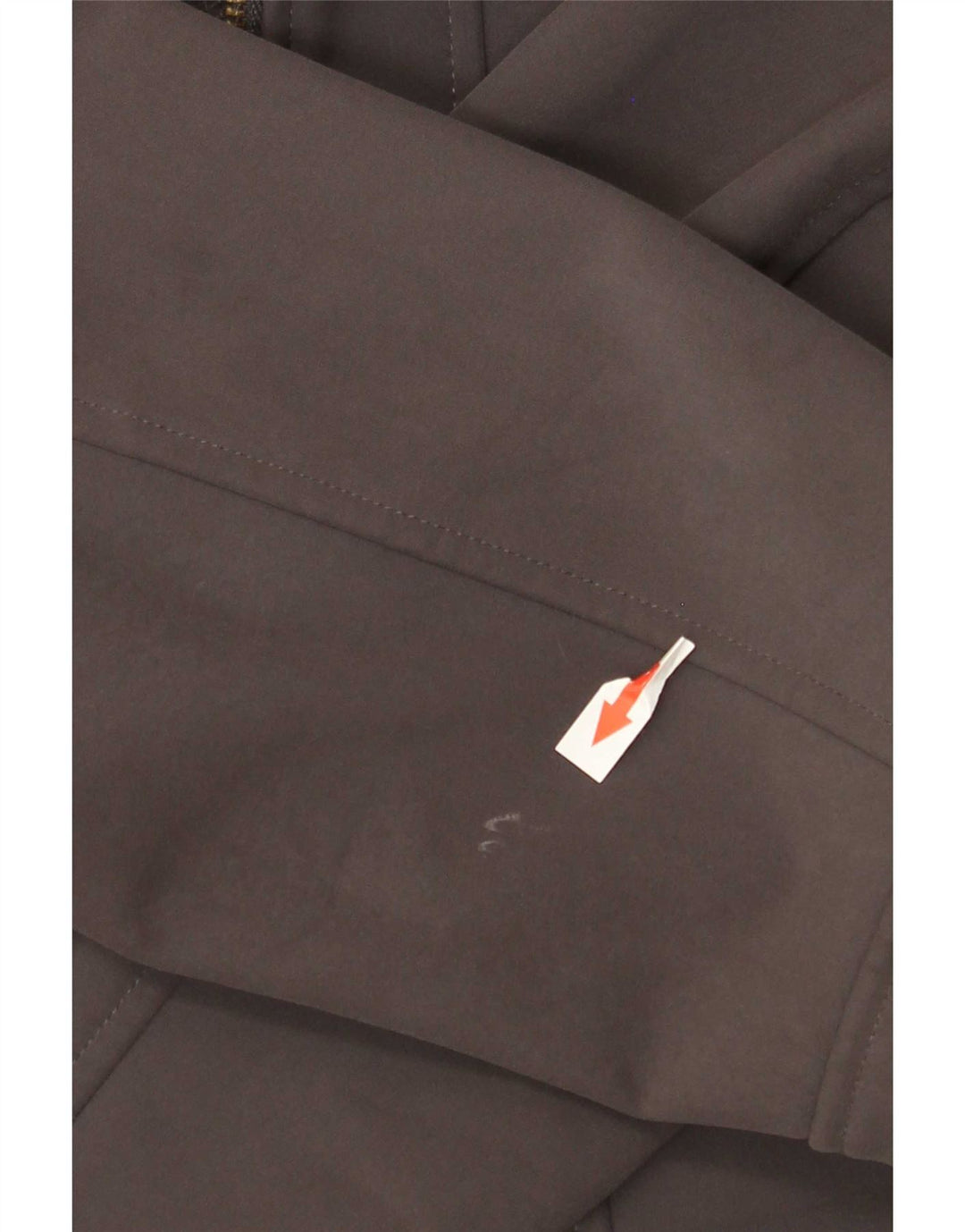 Michael Kors Damen-Windbreaker-Mantel mit Kapuze, UK 14, mittelgraues Polyester