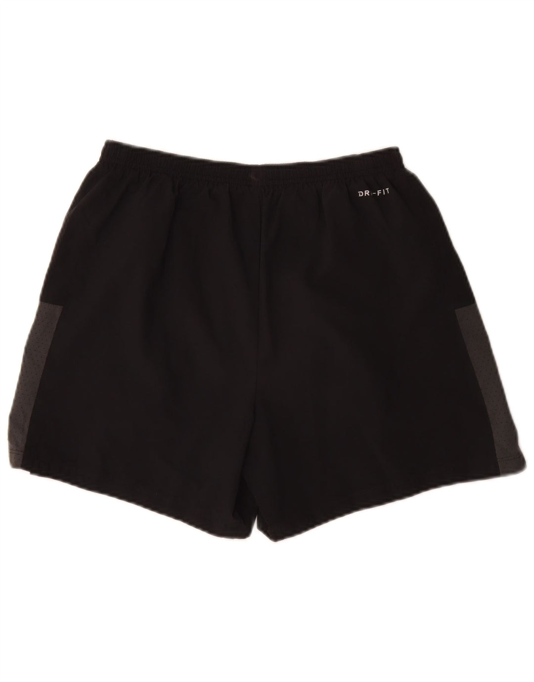 Nike Herren Dri Fit Sportshorts Mittelschwarzes Colourblock-Polyester