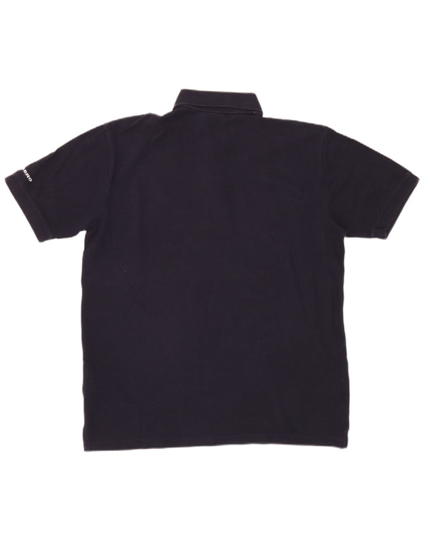 Umbro Herren Polohemd UK 41/43 Large Navy Blue Baumwolle