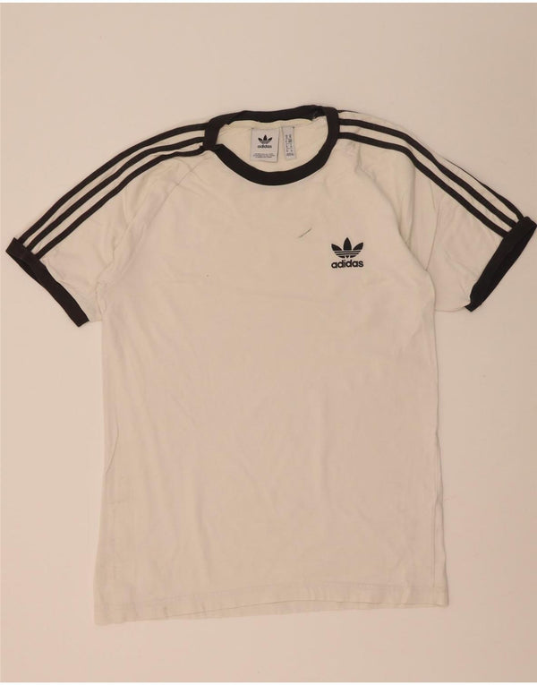 Adidas Herren T-Shirt Top Medium Weiß