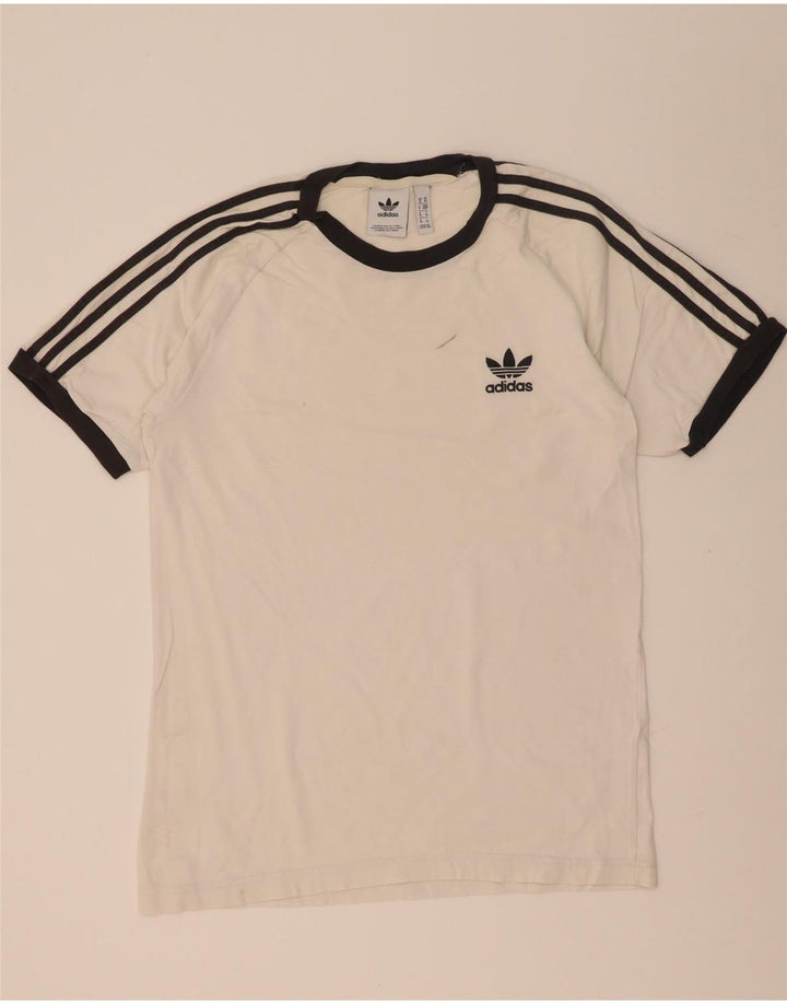 Adidas Herren T-Shirt Top Medium Weiß