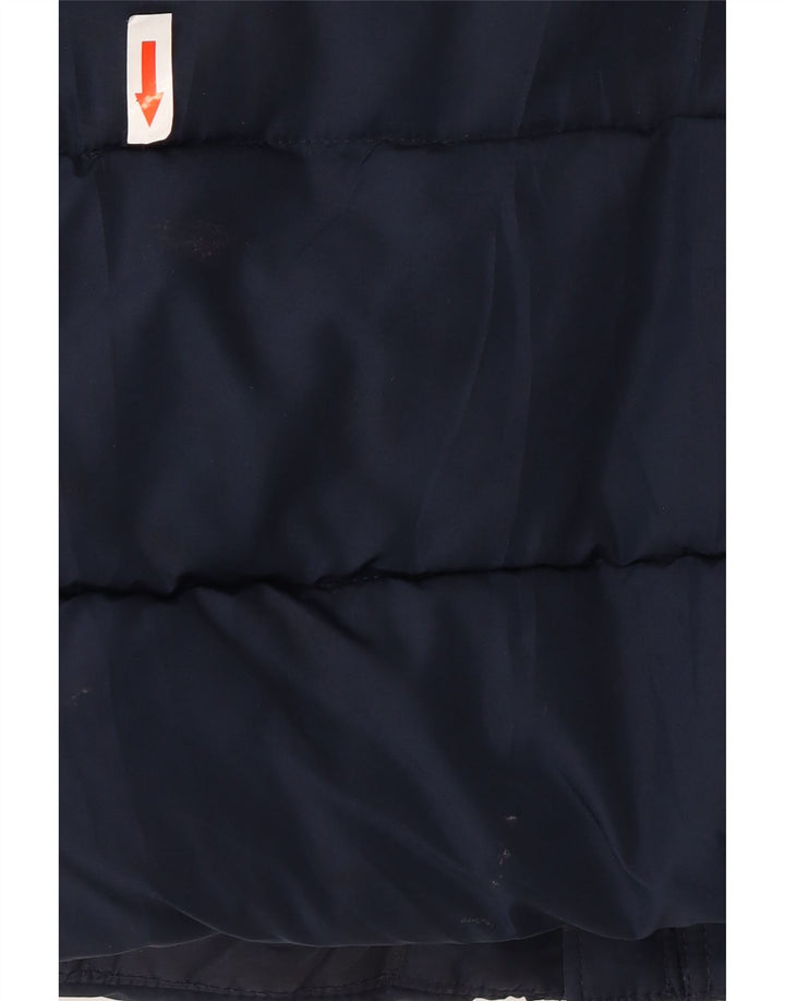 Gap Jungen-Weste mit regulärer Passform, gepolstert, 13–14 Jahre, 2XL, Marineblau, Polyester
