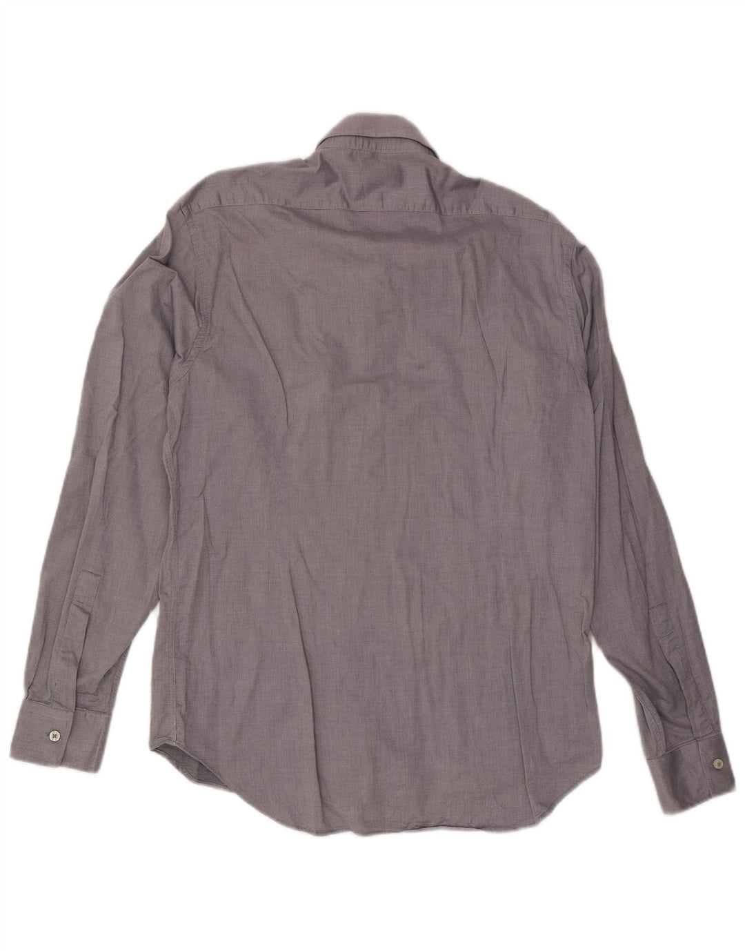 Calvin Klein Herrenhemd Größe 43 17 XL Graue Baumwolle