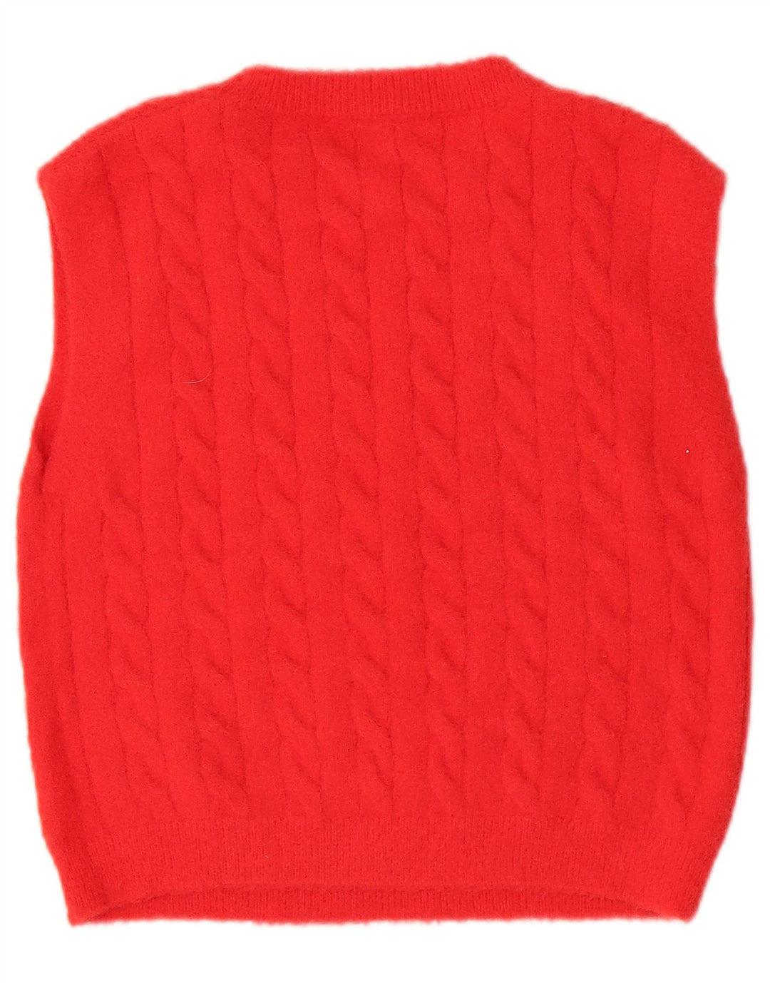 Zara Damen Crop Vest Tank Top UK 10 Small Rot Polyamid