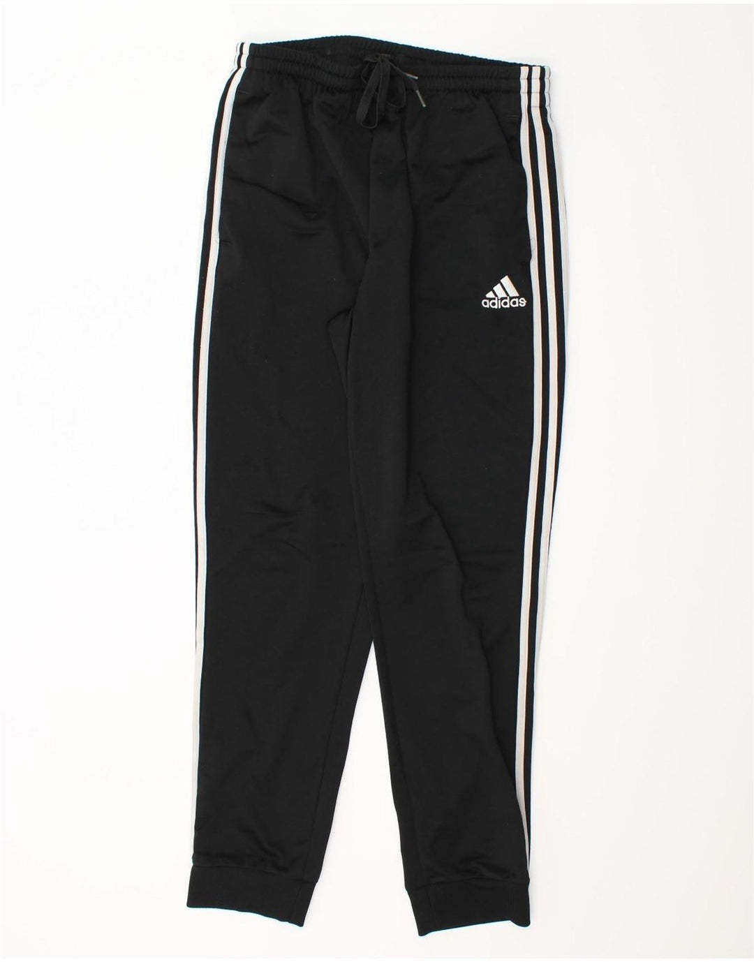 Adidas Herren Trainingshose Jogger UK 42/44 Large Schwarz Polyester