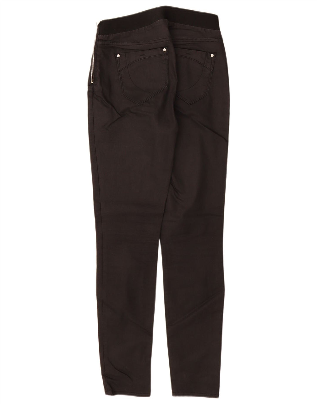 KAREN MILLEN Damen Jegging-Hose UK 8 Small W26 L29 Schwarz