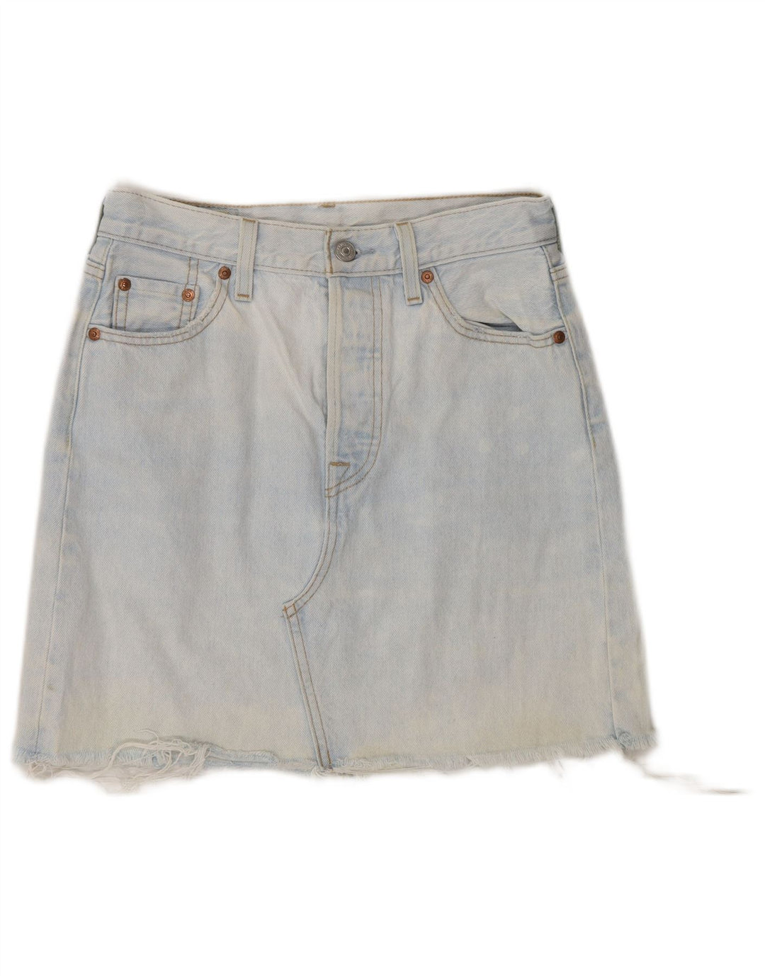 Levi's Damen Jeansrock W26 Small Blau